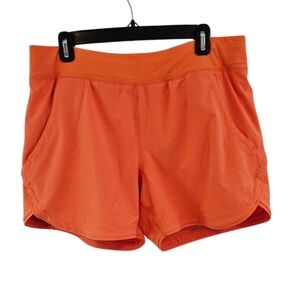 3/$25 Lands' End Size 12P Women's Vibrant Orange Swim Shorts